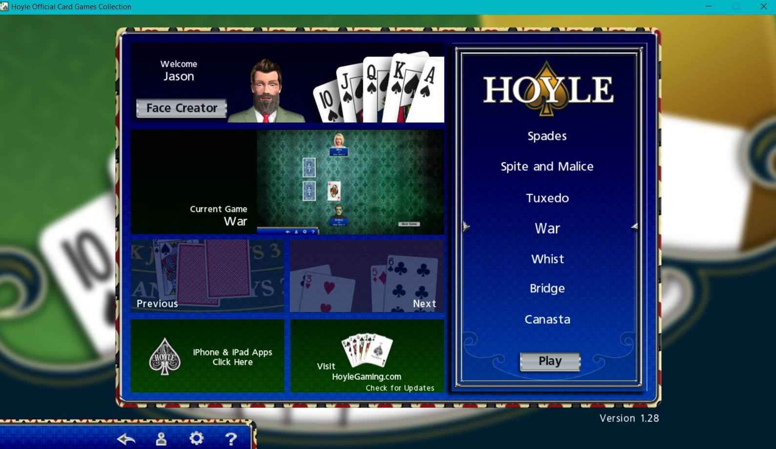 Hoyle Card